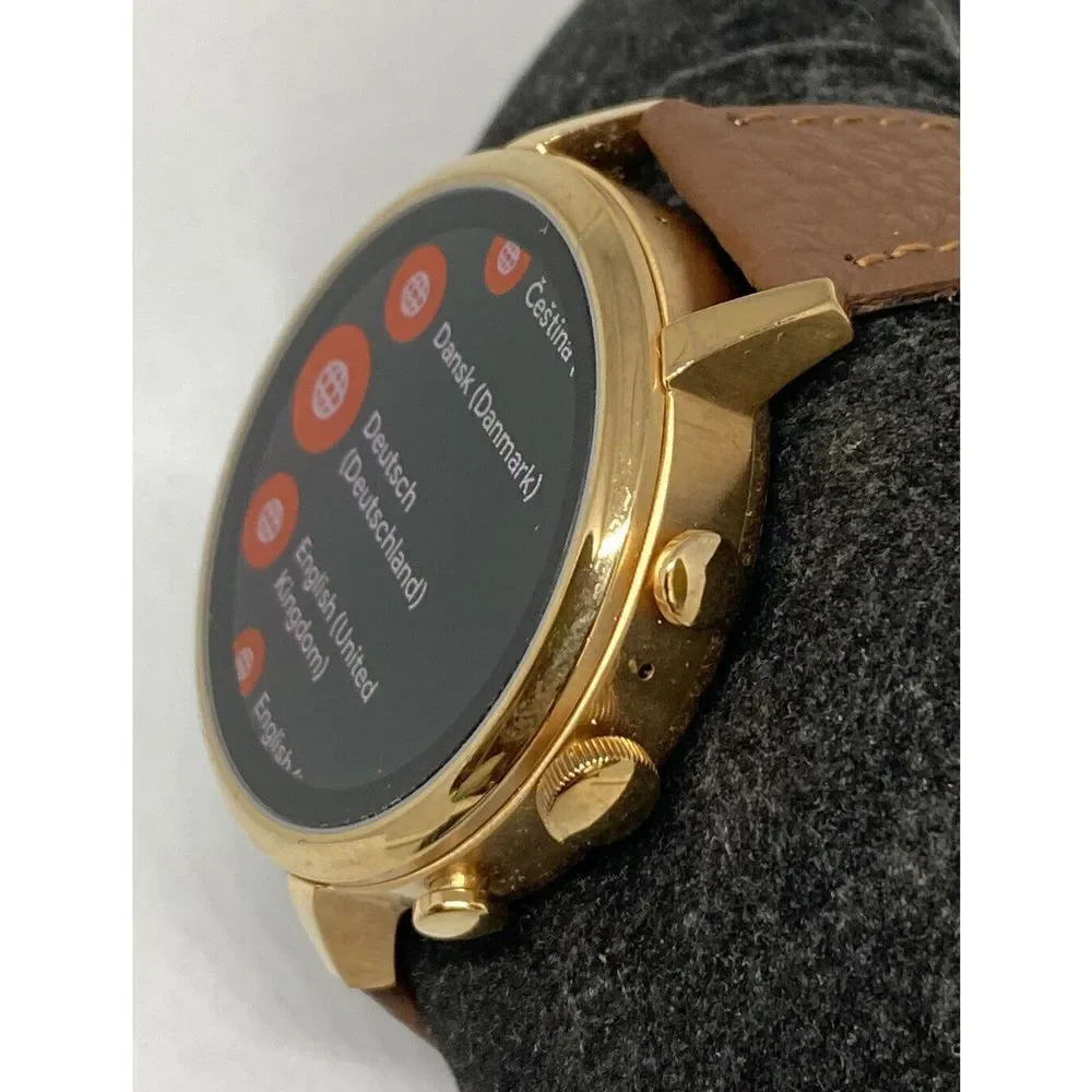 Fossil Gen 4 Authentic Digital Dial Smart Watch Custom Band FTW6018 LT289